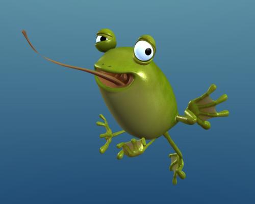 Funky Cartoon Frog Rig preview image